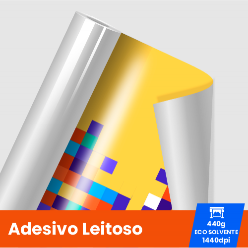 Adesivo Vinil Leitoso