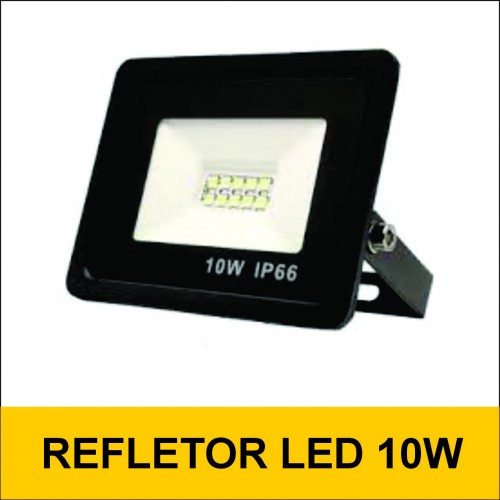 Refletor LED 10w - Branco Frio